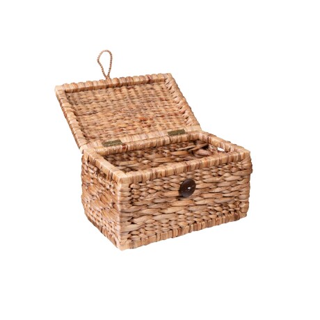 CAJA SMALL RATTAN-Y-MADERA NATURAL-BEIGE WHB 2412
