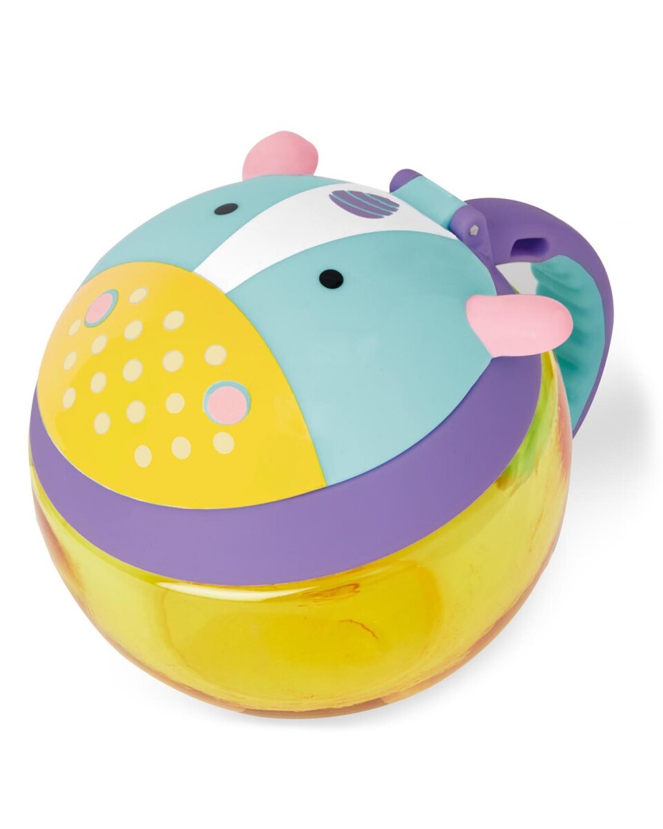 Tupper de snacks, diseño unicornio 