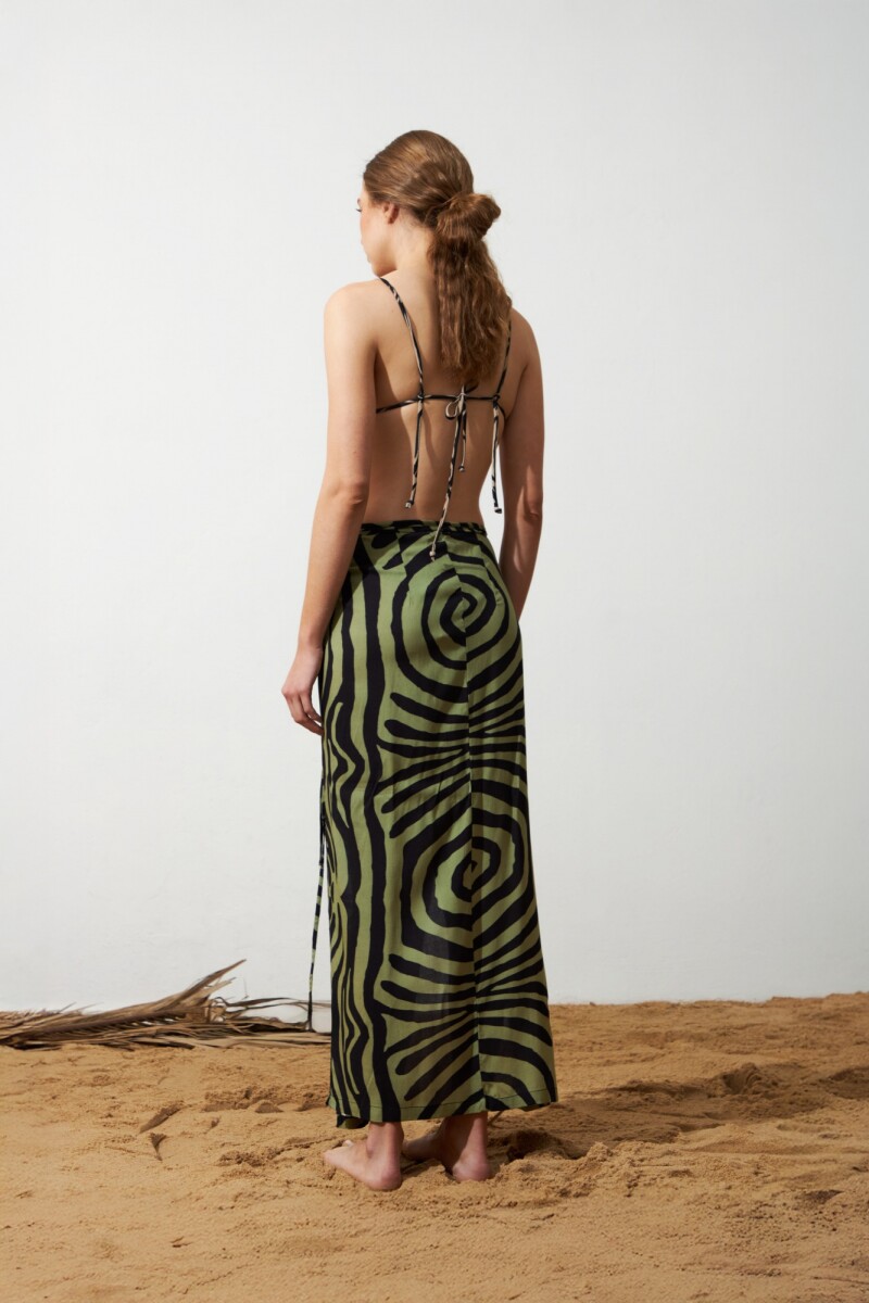 Falda pareo animal print animal print