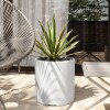 Macetero Cilindro 30 Blanco Alto 30cm x 30cm diametro, 20 lts Macetero Cilindro 30 Blanco Alto 30cm x 30cm diametro, 20 lts