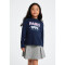 BLUSA ML FEM AZUL MARINHO