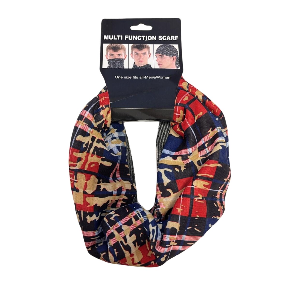 Buff cuellera con interior afelpado - Figuras - Beige 