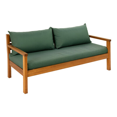 Sillón Doble Maturín con Apoyabrazos y Almohadones Sillón Doble Maturín con Apoyabrazos y Almohadones