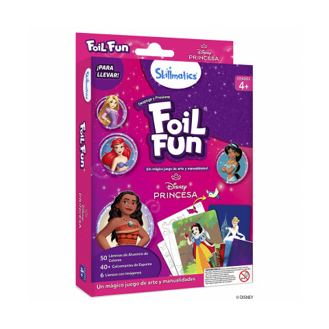 Set de Arte Foil Fun Princesas Disney Skillmatics U