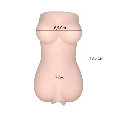 Masturbador Mini Torso Femenino Masturbador Mini Torso Femenino