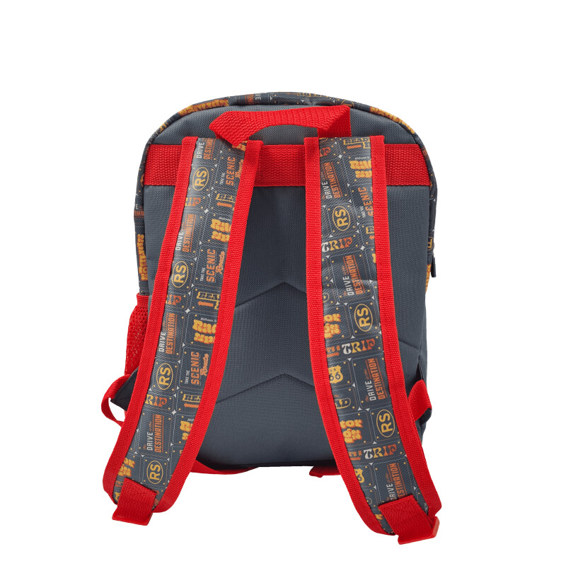 Mochila Infantil Disney Cars Gris - Rojo