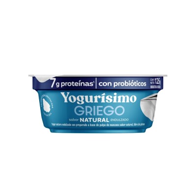 Yogurisimo griego natural 125g Yogurisimo Griego Nat 125g