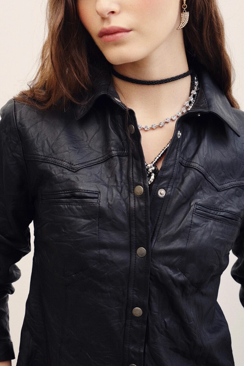 CAMISA BELLOTA CUERO Negro