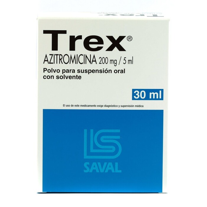 TREX 200 MG. SUSPENSION X 30 ML. única