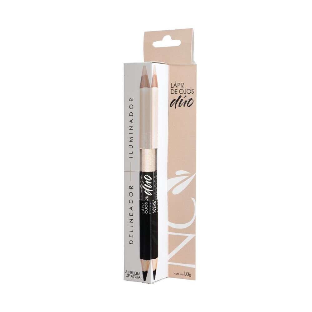 NEW COLOR DEL.OJOS DUO NEGRO+ILUMIN-BL U única