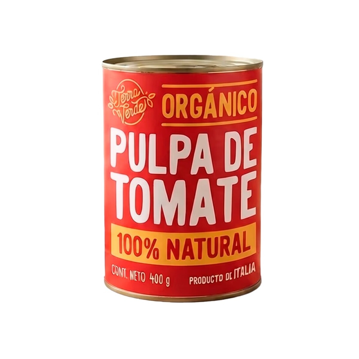 Pulpa de tomate organica 400g Terra Verde 
