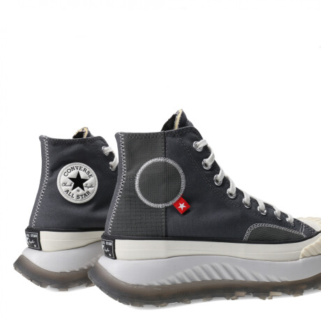 Chuck 70 HI Plataforma Gris/Topo/Blanco