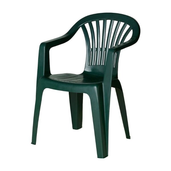 SILLA PVC ALTEA CON POSA BRAZOS VERDE SILLA PVC ALTEA CON POSA BRAZOS VERDE