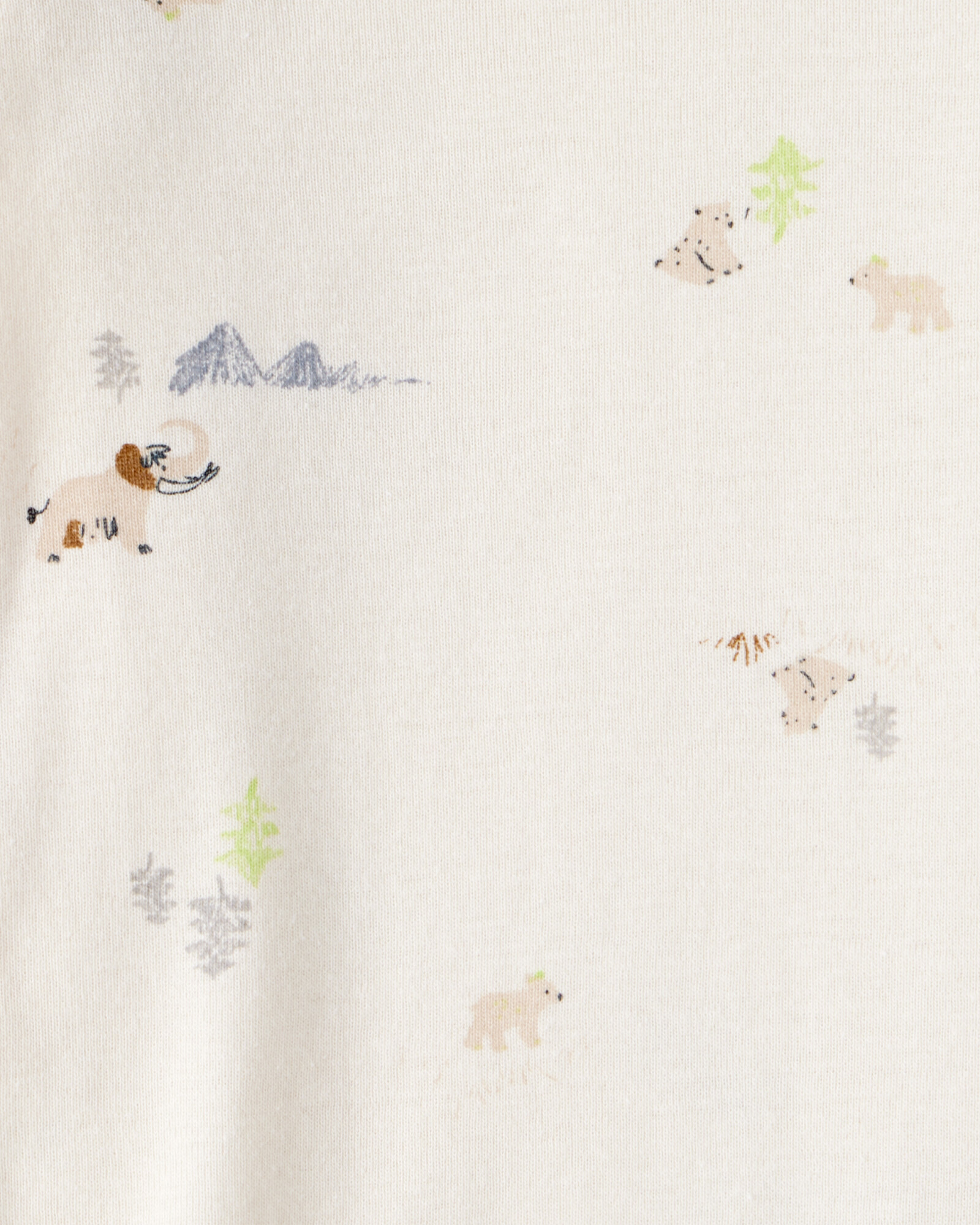 Set tres piezas de algodón, pantalón y dos bodies, azul y blanco, diseño elefante Set tres piezas de algodón, pantalón y dos bodies, azul y blanco, diseño elefante