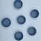 SET X6 MOLDES MUFFIN SILICONA GRIS