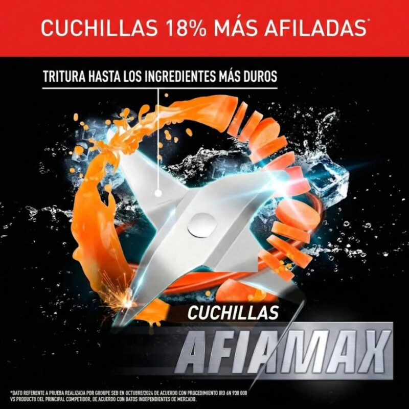 Licuadora Arno Power Max | Jarra de 2,4 Lts. | Color rojo. Licuadora Arno Power Max | Jarra de 2,4 Lts. | Color rojo.