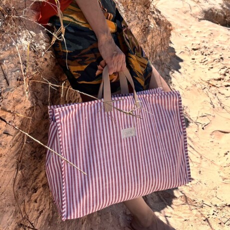 Bolso de Playa Chico Capri Rojo