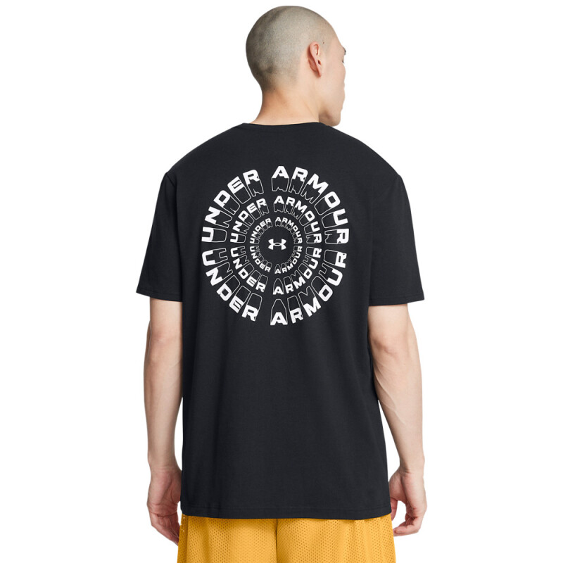 UA M RADIAL WM 60/40S SS-WHT BLK-001