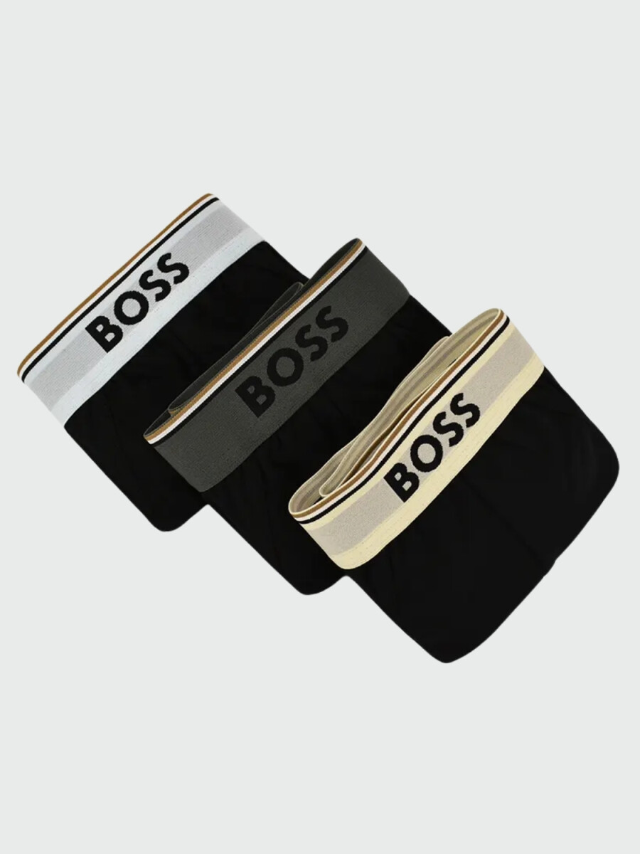 BOSS - Pack 3 Calzoncillos con Logo 