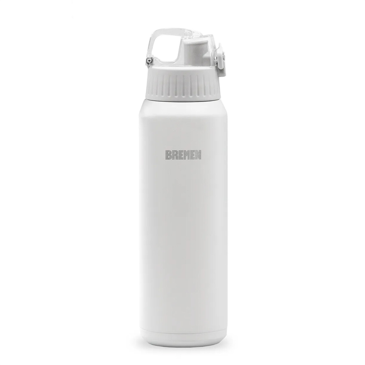 Botella Termica Deportiva 600 Ml Acero Inoxidable - GRIS 