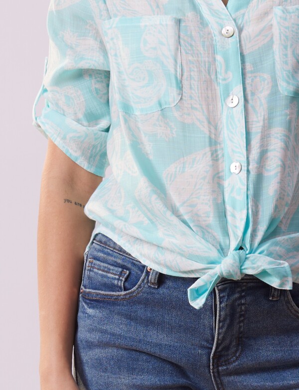 Blusa Nudo CELESTE/MULTI