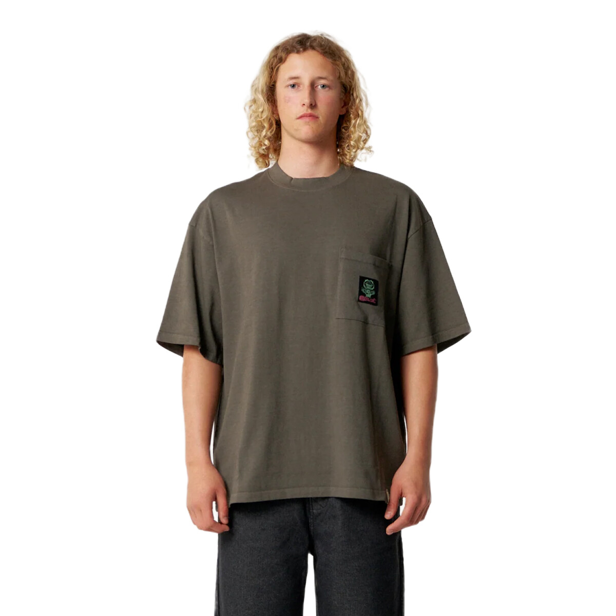 Remera Critical Slide Jumbo Pkt - Gris 