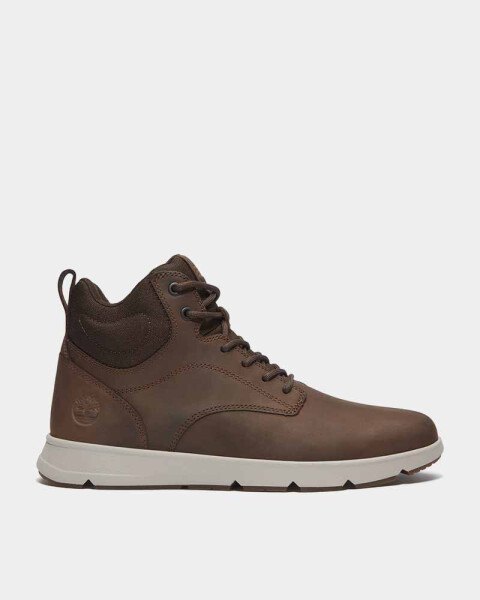 Zapatillas Parker Street Mid Hombre Dark Brown Full Grain