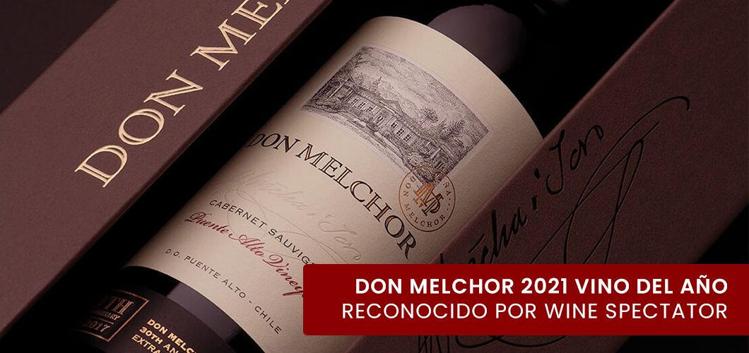 Don Melchor 2021 elegido “Vino del Año” por Wine Spectator