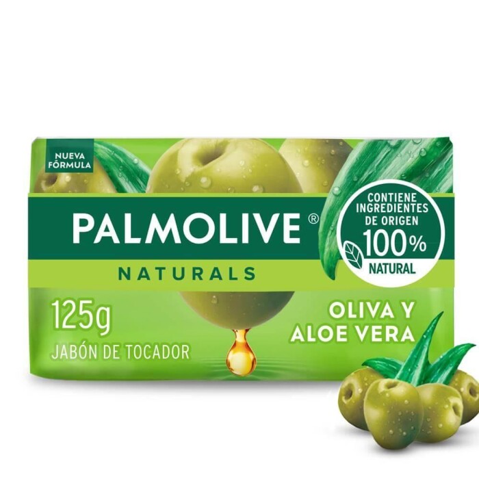 JABÓN DE TOC. BARRA. PALM.NAT. ALOE 125G única