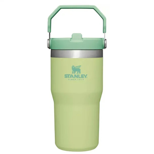 VASO FLIP STRAW TUMBLER STANLEY 600ML VERDE LIMÓN VASO FLIP STRAW TUMBLER STANLEY 600ML VERDE LIMÓN