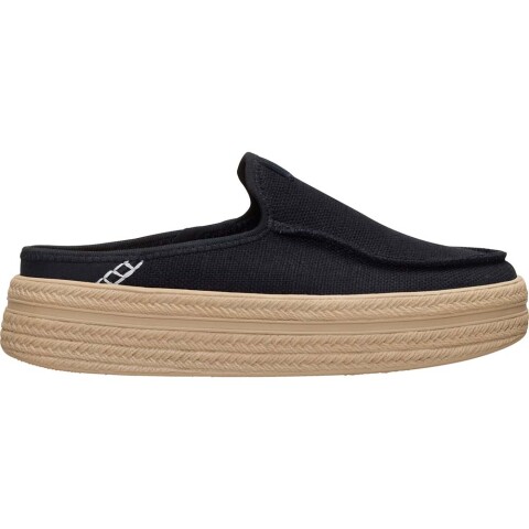 Austin Lift Espadrille Woven Black