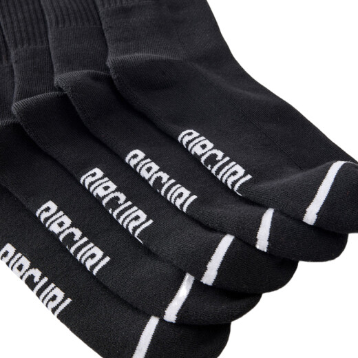Medias Rip Curl Classic Surf Crew Sock 5-Pk - Negro Medias Rip Curl Classic Surf Crew Sock 5-Pk - Negro