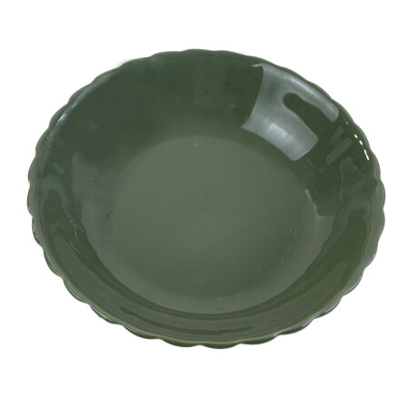 PLATO HONDO CERAMICA COLOR 20X4.5CM BORDE FLOR PLATO HONDO CERAMICA COLOR 20X4.5CM BORDE FLOR