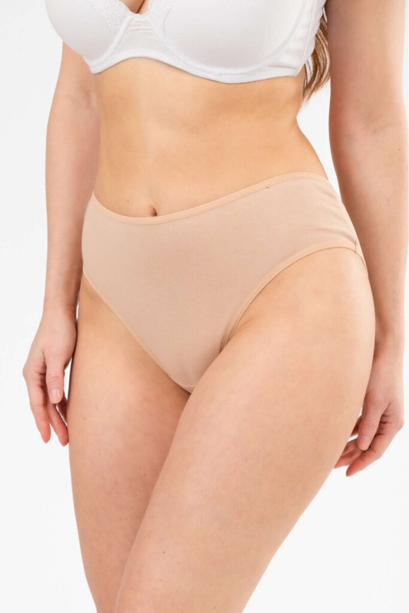 Culotte algodón/lycra sacks - Beige 