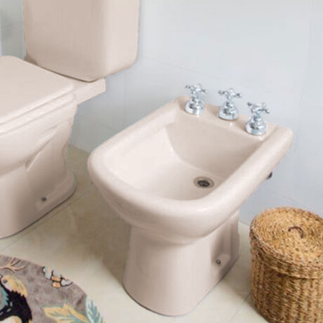 Bidet Color Almendra 3 Agujero Ferrum Bari 000