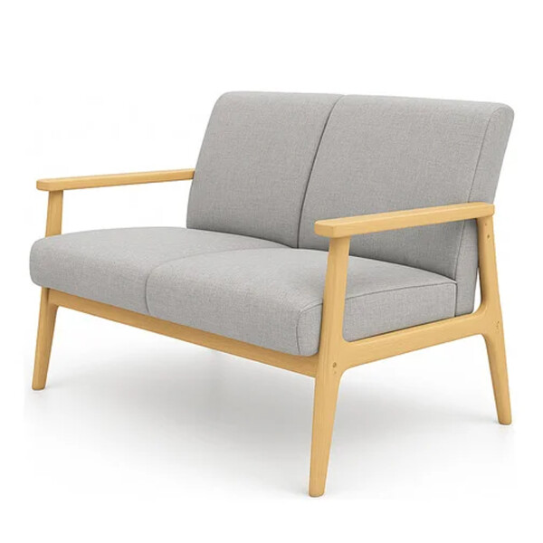 Sillón Sofá 2 Cuerpos Fc3057 GRIS