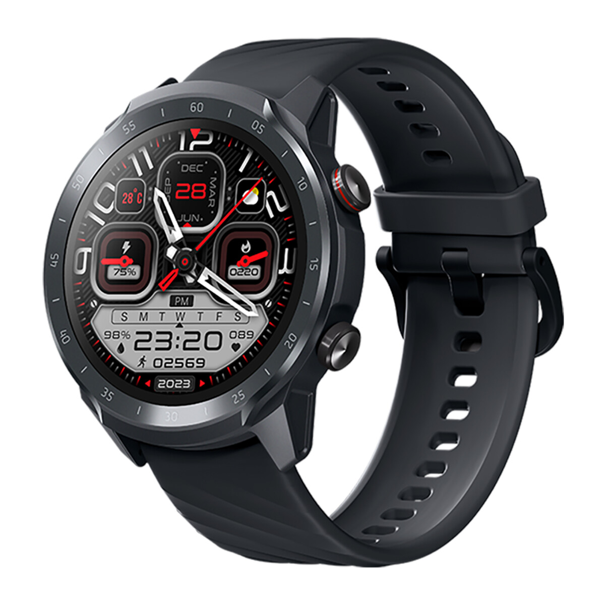 Mibro - Smartwatch Mibro Watch A2 45MM XPAW015 - 2 Atm. 1,39''. Bluetooth. Llamadas Bluetooth. 350MA 
