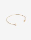 Pulseras Rígidas Cubic zirconia Pulsera Rígida Mystic - Dorado