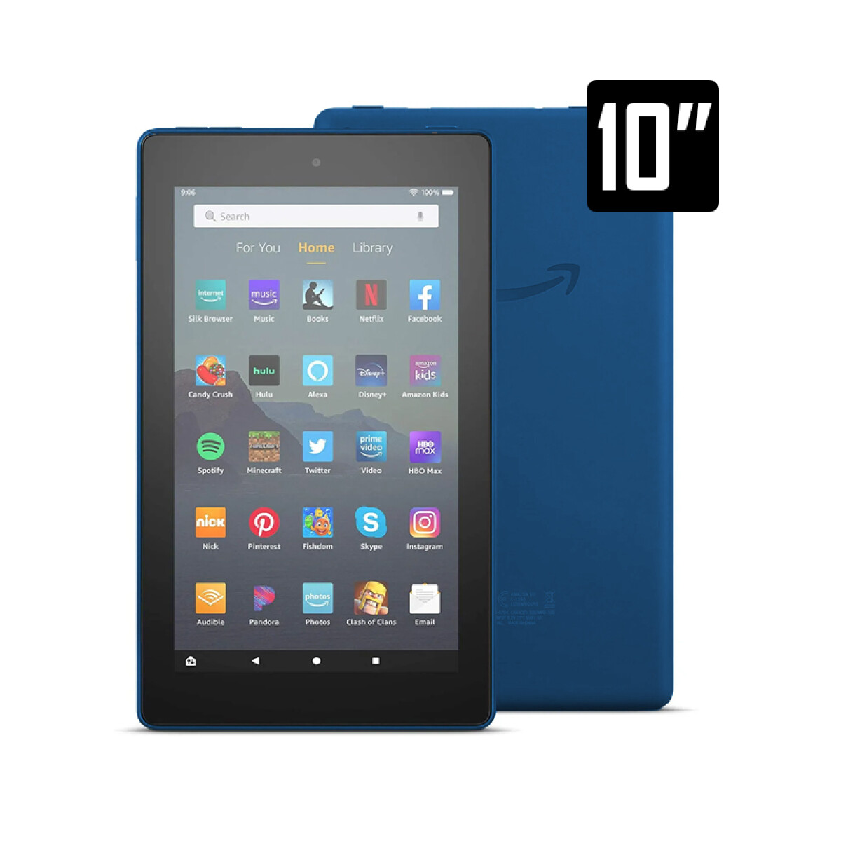 Tablet Amazon Fire 2021 10'' HD 32GB denim - Unica 