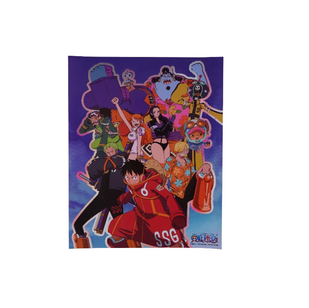 Stickers holo One Piece - diseño 2 