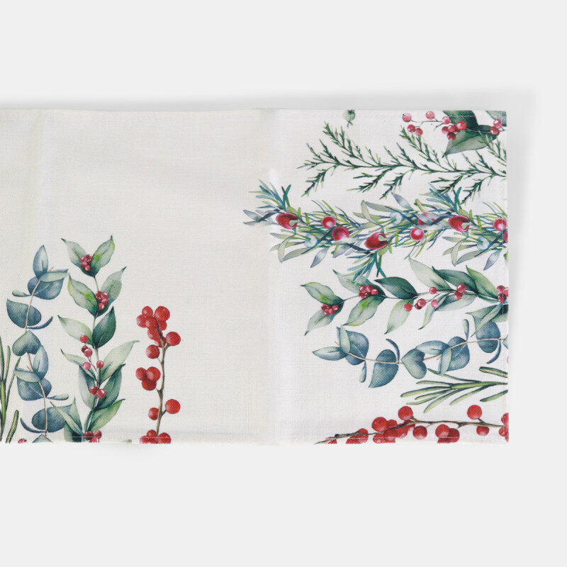 CAMINERO BLANCO DIS NAV P/MESA 33X180CM Unica