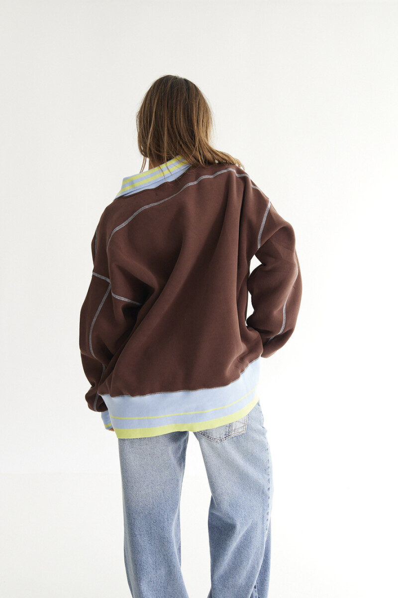 Buzo Polo Marron
