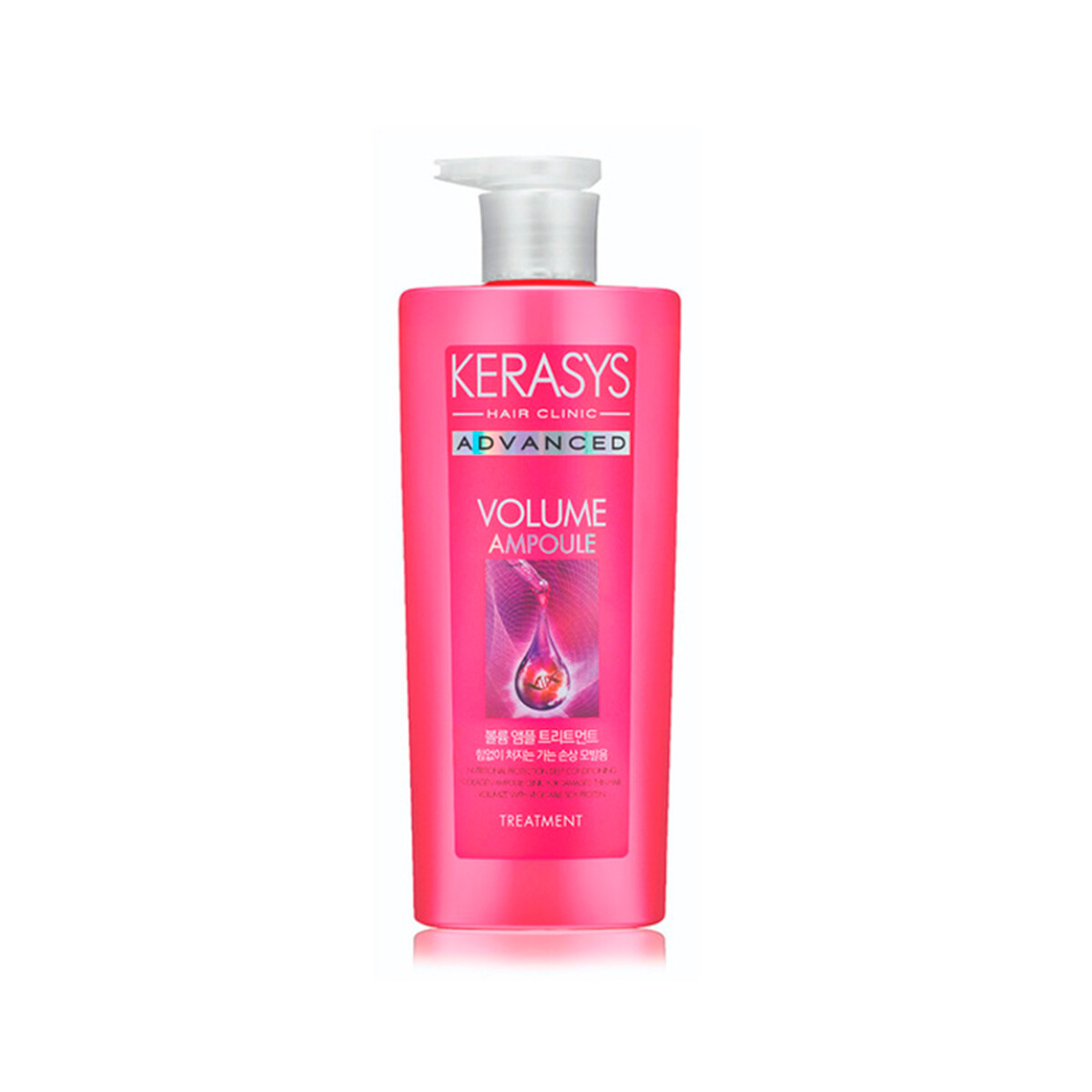 ACONDICIONADOR KERASYS - ADVANCED VOLUME AMPOULE TREATMENT (600ml) - Nutrición profunda, resistencia y gran vitalidad. 