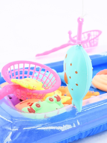 JUEGO PESCA INFLABLE AZUL