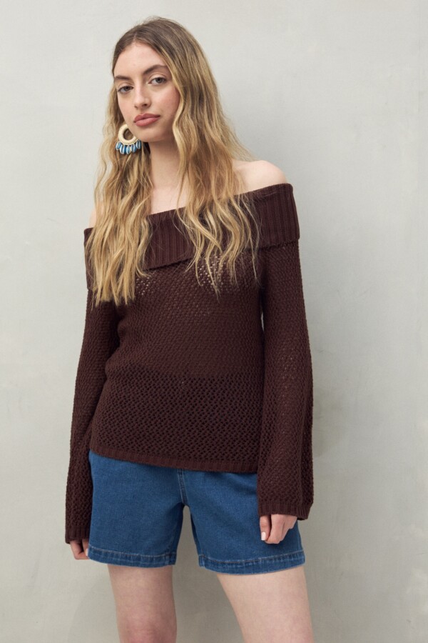 SWEATER ANGIE Chocolate