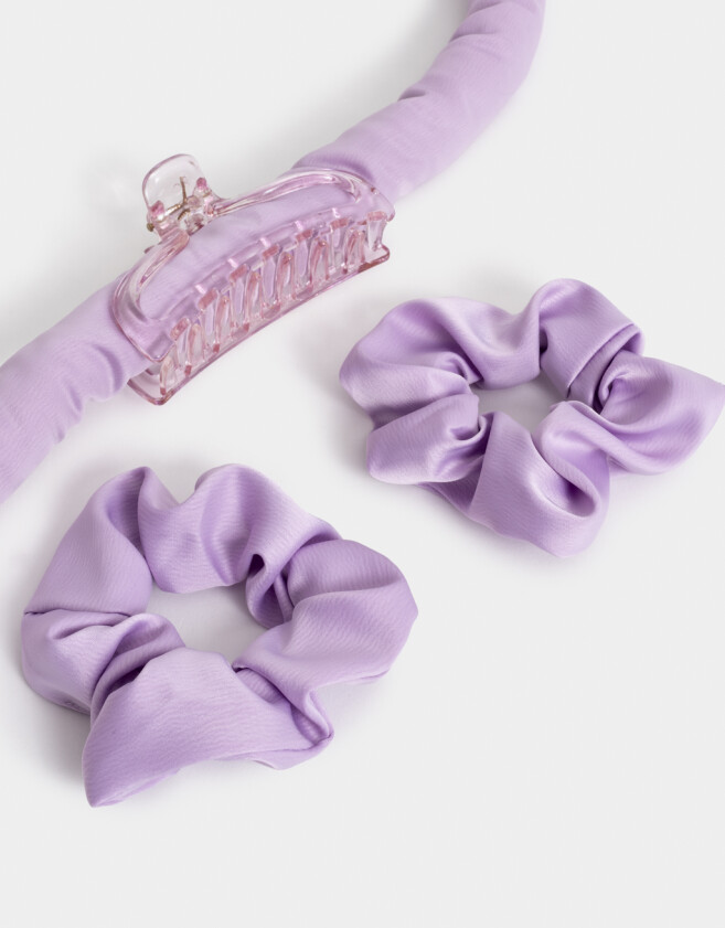 Accesorios Pelo Set En bolsita Set De Accesorios De Pelo - Violeta Lila