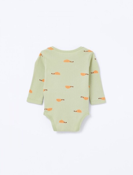 CONJUNTO DE BODY Y PANTALÓN DE BEBÉ VERDE