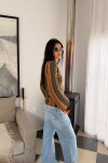 Golden Bridge Sweater Camel / Verde