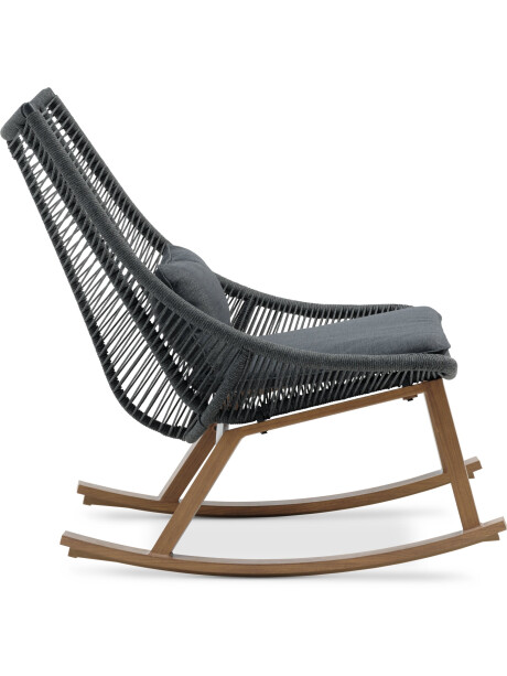Mecedora DANNEMARE gris Mecedora DANNEMARE gris