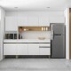 Modulos De Cocina Incluye 4 Modulos Y Mesada BLANCO